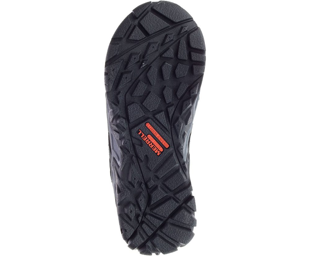 Buty Trekkingowe Merrell Damskie Czarne - Siren Alloy Toe Work - 273681-CXL